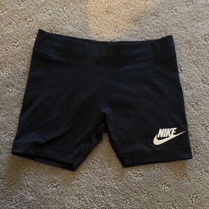Nike Shorts - Black biker shorts - size 6